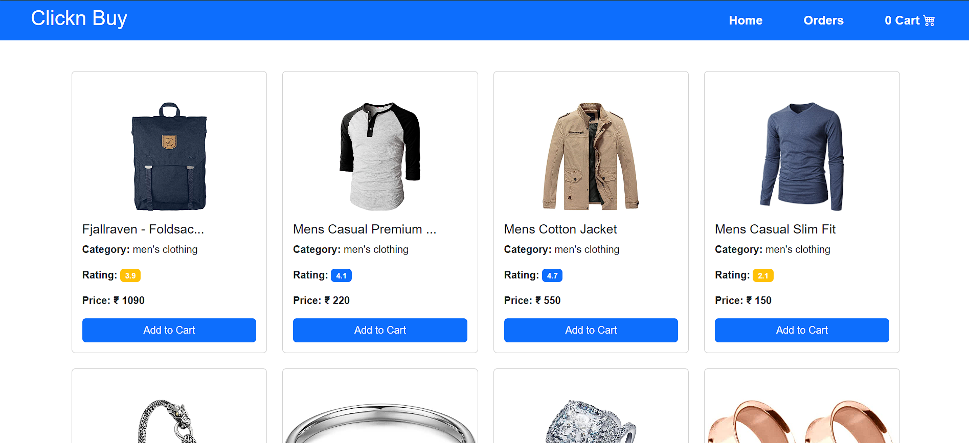 E-Commerce Website
