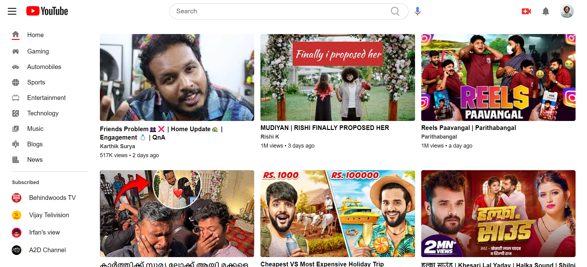 YouTube Clone
